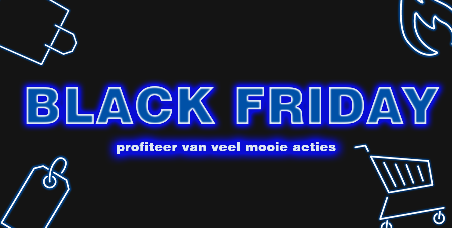 BlackFriday bij Van de Weijer