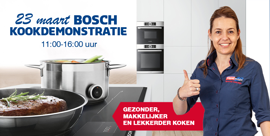 Bosch kookdemo 23 maart