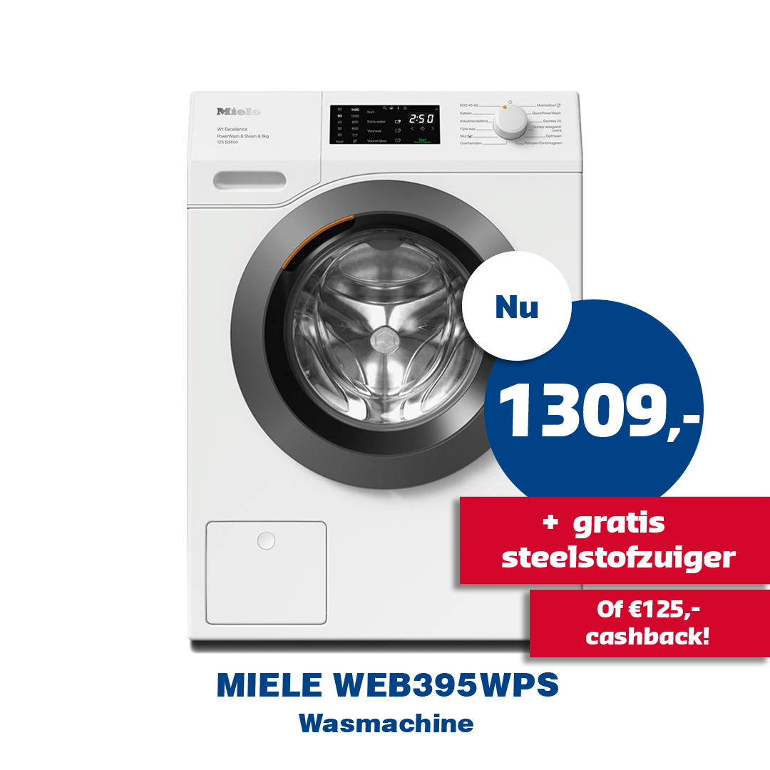 Miele WEB395WPS wasmachine