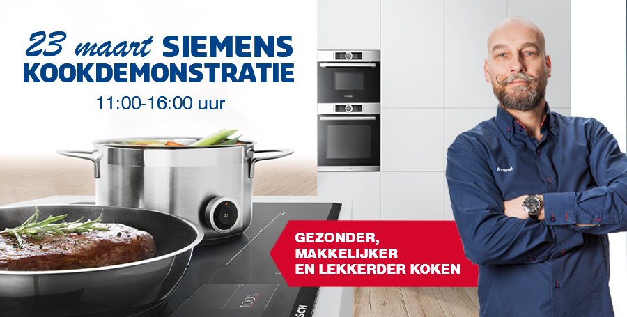 Siemens kookdemo 23 maart